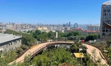 "Flame Towers"in yaxınlığında yeni park