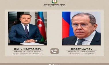 Lavrov Ceyhun Bayramovla Laçın dəhlizini müzakirə etdi