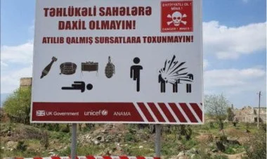 Kanada  minatəmizləmə işlərinə 400 000 dollar ayırıb