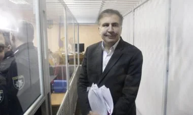 Saakaşvilinin xəstəxanadan yeni VİDEOsu yayıldı