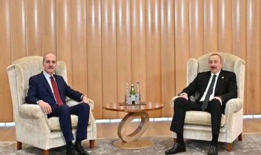 İlham Əliyev Ərdoğanın müavinini qəbul etdi