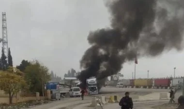 Suriya Türkiyəyə raket atdı FOTO