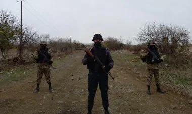 Xocavəndə atla daxil olan şəxslər saxlanıldı