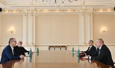 İlham Əliyev "Formula 1" prezidentini qəbul edib