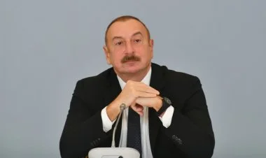 İlham Əliyev İtaliya səfirliyinə gedib