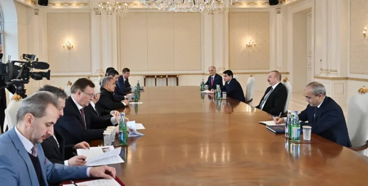 İlham Əliyev Tatarıstan Prezidenti ilə görüşdü YENİLƏNİB