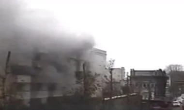 İstanbulun məşhur Çırağan sarayı yanır