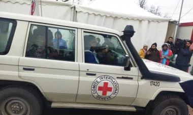 BQXK-nın 4 avtomobili Laçın yolundan keçib