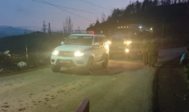 Sülhməramlıların 2 avtomobili də Laçın yolundan keçdi