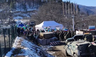 Laçın yolundakı etiraz aksiyasının 31 günü