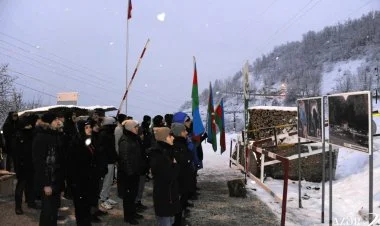 Laçın yolundakı etiraz aksiyasının 32-ci günüdür