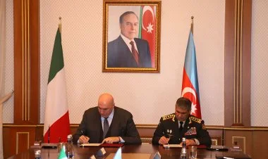 Azərbaycan və İtaliya müdafiə nazirləri sənəd imzaladı VİDEO