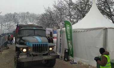 Sülhməramlılara aid maşınlar Laçın yolundan maneəsiz keçdi