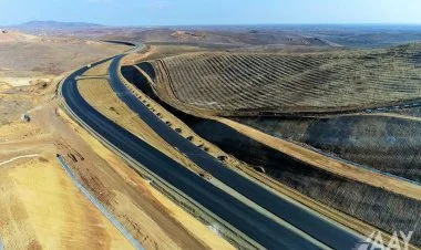 Füzuli-Hadrut yolunun tikintisi yekunlaşır FOTO