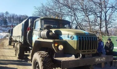 Sülhməramlıların maşın karvanı Laçın yolundan maneəsiz keçdi
