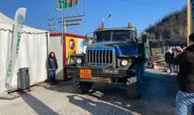 Sülhməramlıların 6 maşını aksiya ərazisindən maneəsiz keçdi