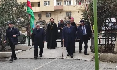 Dini konfessiya rəhbərləri şəhid Orxan Əsgərovun yasında