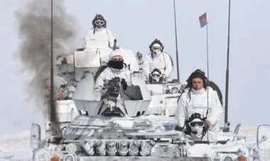 Ordumuzun tankları Türkiyədə keçirilən təlimlərdə FOTO
