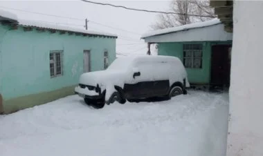 Azərbaycanın rayonlarına qar yağır