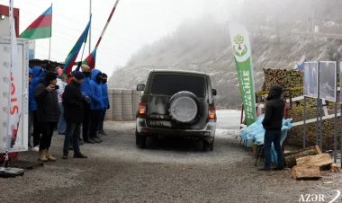 Bu gün Laçın yolundan 59 maşın keçib