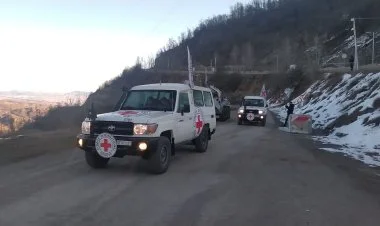 BQXK-nın 8 avtomobili Laçın yolundan keçdi