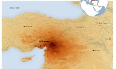 Zəlzələnin təsir dairəsinə Ankara da daxildir