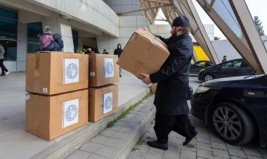 Bakı Pravoslav yeparxiyası da Türkiyəyə yardım göndərib