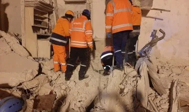 Erməni xilasedicilər Suriyadadır FOTO