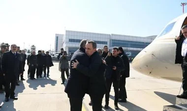 Ceyhun Bayramov Çavuşoğlu ilə birlikdə Kahramanmaraşda FOTO