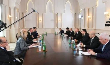 İtaliya nümayəndə heyəti İlham Əliyevlə danışıqlarda