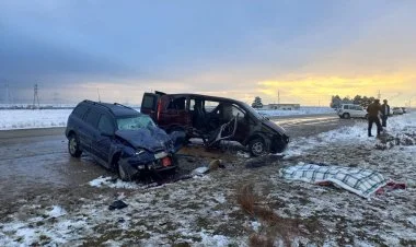 Bakı-Quba yolunda dəhşətli qəza baş verib, ölənlər var