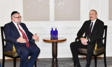 Prezident Avropa Ravvinləri Konfransının prezidenti görüşüb