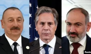 Blinken Əliyev və Paşinyanla görüşəcək