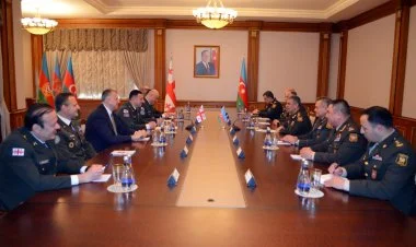 Zakir Həsənov və  Giorgi Matiaşvili Bakıda görüşdülər