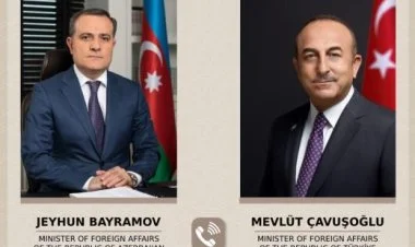 Bayramov və Çavuşoğlu telefonla danışıblar