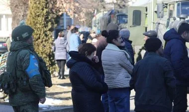 Sülhməramlılar Xankəndidən 150 Rusiya vətəndaşını çıxardı