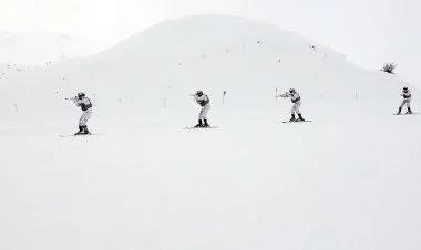 Xüsusi təyinatlılar Naxçıvanda təlim keçirdi VİDEO