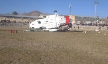 İran nazirinin helikopteri qəzaya uğradı