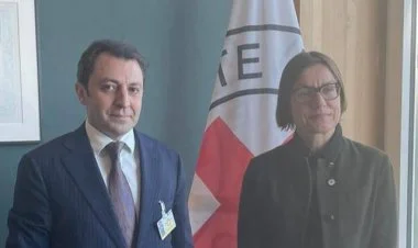 Məmmədovla Spolyarich-Egger Laçın yolu barədə danışıblar