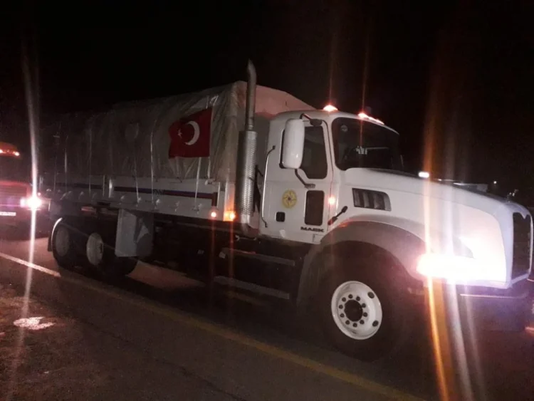 FHN bu gün humanitar yardımı Türkiyəyə yola salıb
