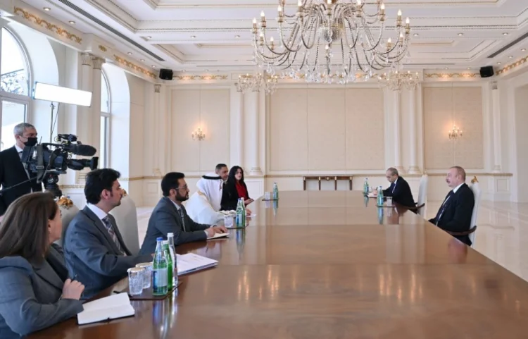 İlham Əliyev İslam İnkişaf Bankının prezidentini qəbul edib