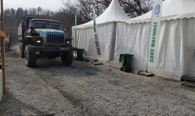 Sülhməramlıların avtomobil karvanı aksiya ərazisindən keçdi