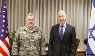 General Mark Milley İranla bağlı İsrailə gəlib