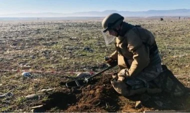 Azad edilmiş ərazilərin 70 min hektarı minalardan təmizlənib