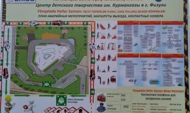 Füzuli şəhərində incəsənət məktəbinin təməli qoyuldu