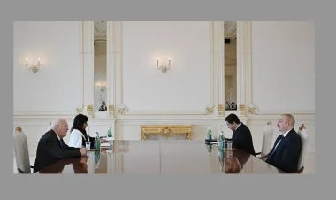 İlham Əliyev Migel Anxel Moratinosu qəbul edib