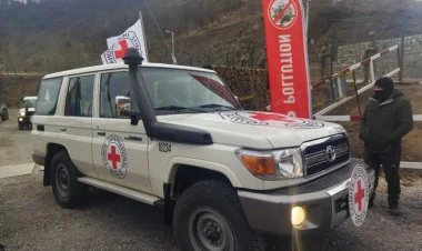 BQXK-nın altı avtomobili Xankəndiyə qayıdıb