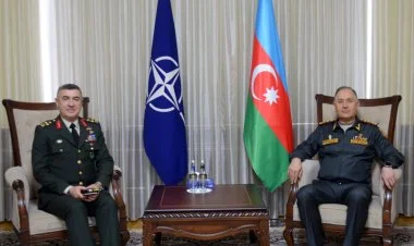 Kərim Vəliyev NATO nümayəndəsi Mustafa Oğuz ilə görüşüb