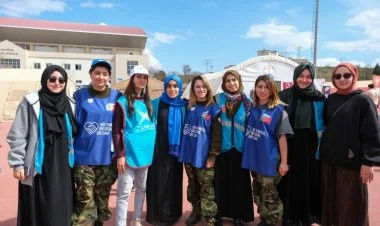 Könüllülərimiz Türkiyədəki fəaliyyətlərini yekunlaşdırıblar