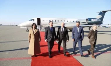 Albaniya Prezidenti Azərbaycana işgüzar səfərə gəlib